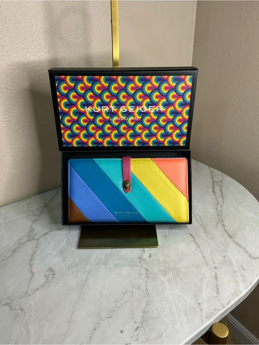 Kurt Geiger vibrant colorblock